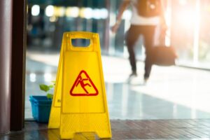 can you sue someone if you fall on their property